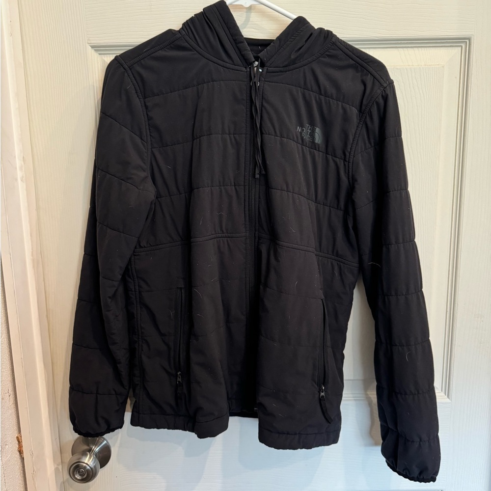 Black NorthFace Layering Zip Up Medium